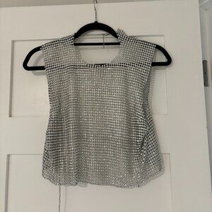 12th Tribe Rhinestone tank